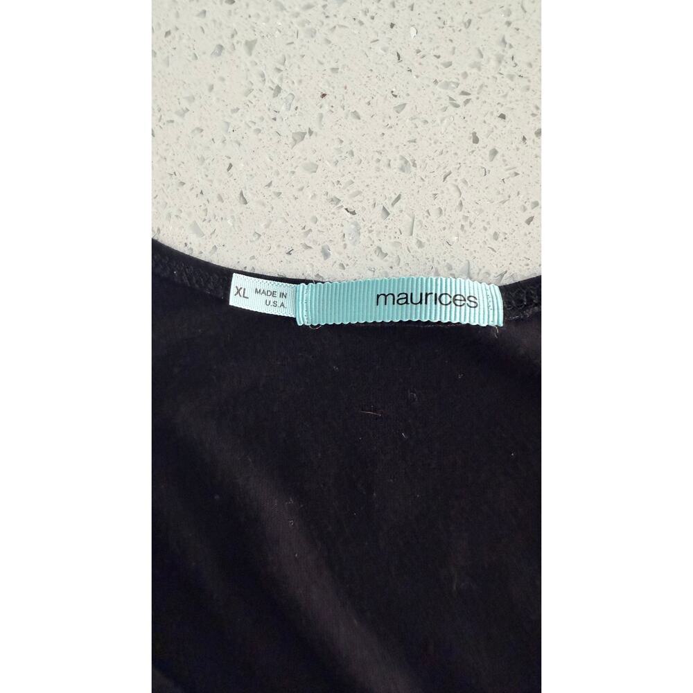 Maurices Black Rock Out Graphic Tank Top Size XL - Picture 2 of 4